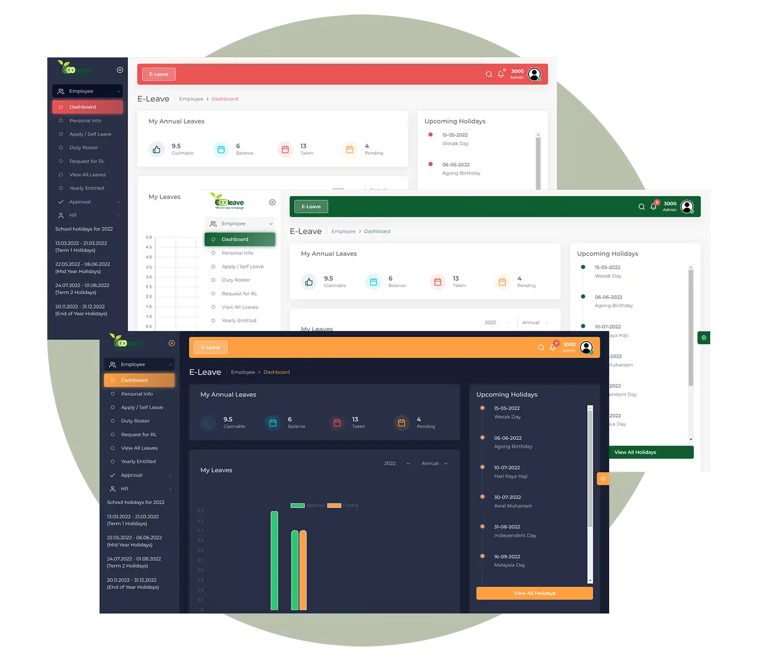 leave-application-theme-customize-skin leave-application
